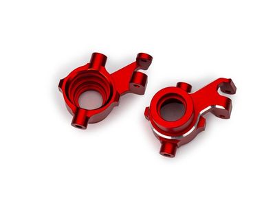 Traxxas Styrspindel Alu Röd (Par) Maxx, Maxx Slash (10237-RED)
