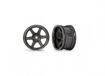 Traxxas Fälg 1.9" 6-Eker Grå Bred Bak (2) (10572)