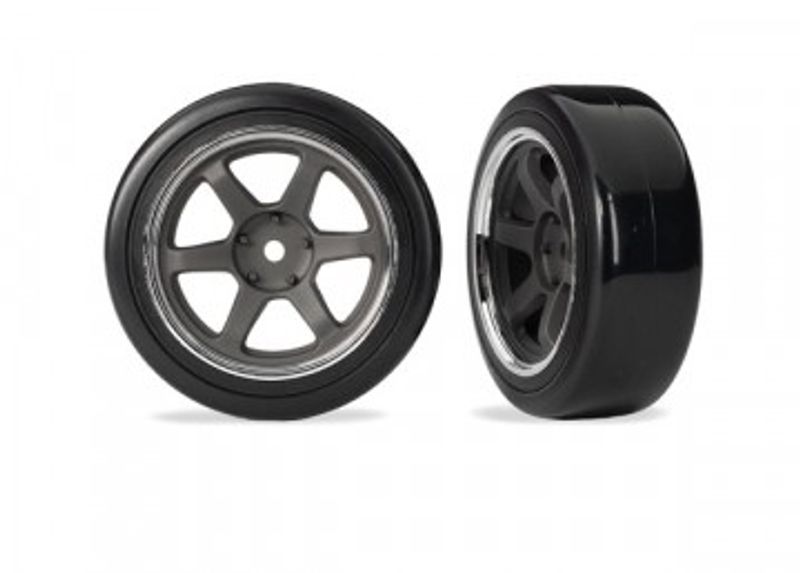Traxxas Däck & Fälg 1.9" Drift Fram Utomhus (2) (10574)