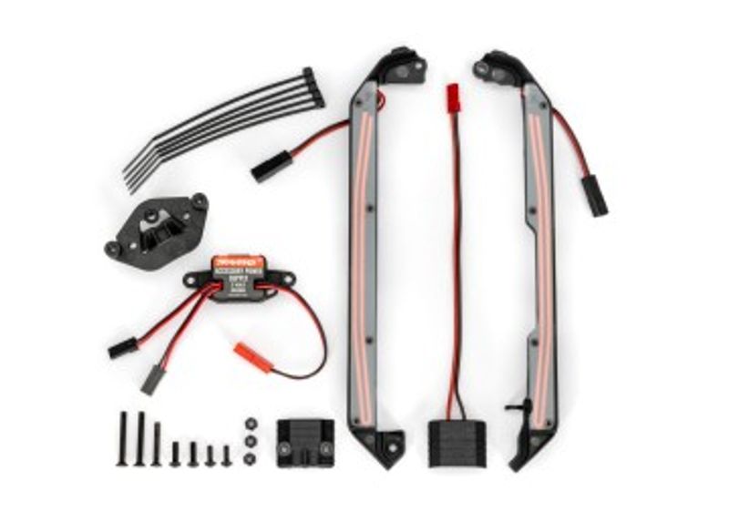Traxxas LED Ljus "Underglow" Röd 4-Tec (10590-RED)