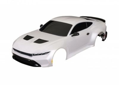 Traxxas Kaross Ford Mustang Clipless Komplett Vit (10511-WHT)