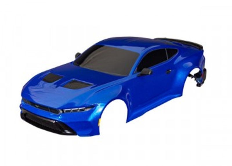 Traxxas Kaross Ford Mustang Clipless Komplett Blå (10511-BLUE)