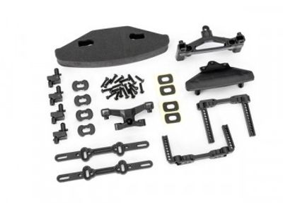Traxxas Karossfästen Set och Bumper 4-Tec Drift (10518)