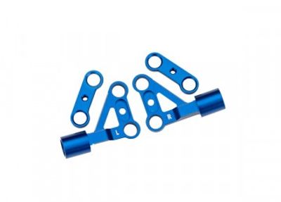 Traxxas Bärarmar Fram Övre Alu Blå (Par) 4-Tec Drift (10533-BLUE)