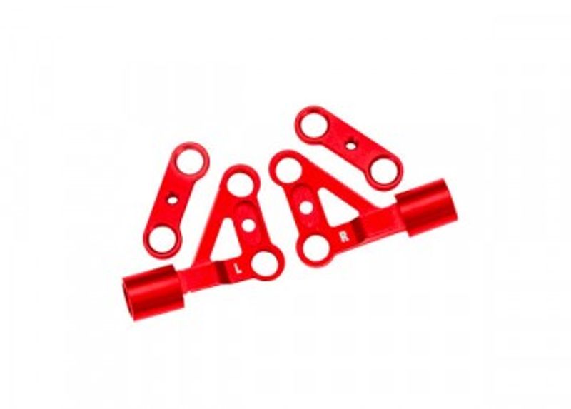 Traxxas Bärarmar Fram Övre Alu Röd (Par) 4-Tec Drift (10533-RED)