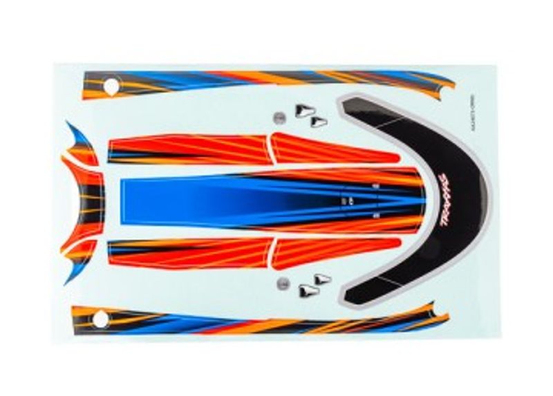 Traxxas Dekaler Huv Orange Disruptor (10699-ORNG)