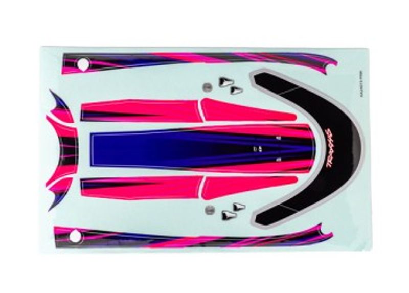 Traxxas Dekaler Huv Rosa Disruptor (10699-PINK)