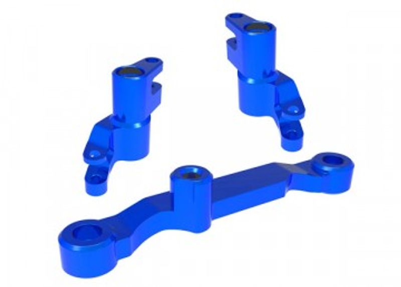 Traxxas Styrlänkage Alu Blå Mini Maxx/XRT (10743-BLUE)