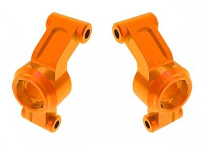 Traxxas Hjulaxelhållare Alu Orange (Par) Mini Maxx (10751-ORNG)
