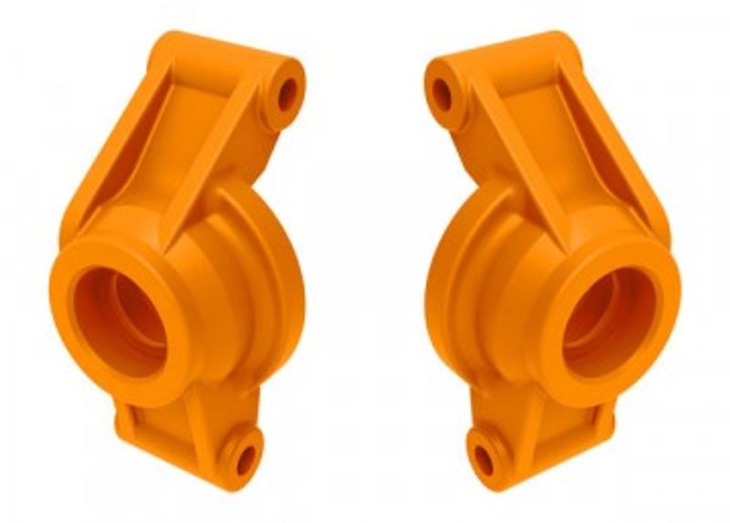 Traxxas Hjulaxelhållare Orange (Par) Mini Maxx/XRT (10752-ORNG)