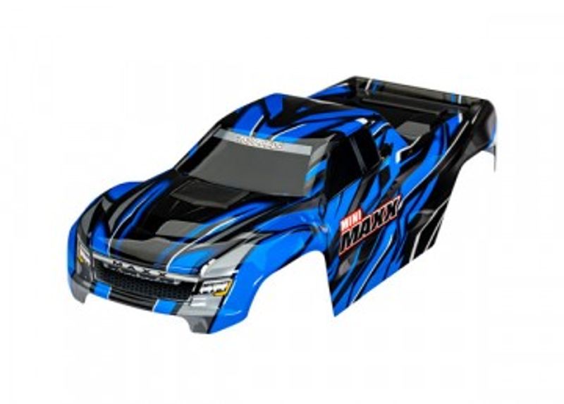 Traxxas Kaross Mini Maxx Blå (10711-BLUE)