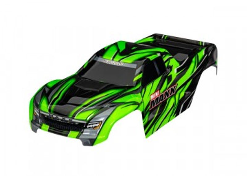Traxxas Kaross Mini Maxx Grön (10711-GRN)