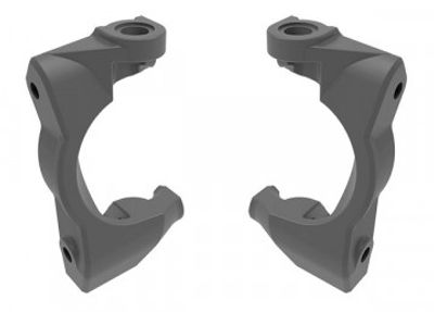 Traxxas Styrspindelhållare (Caster Block) Grå (Par) Mini Maxx/XRT (10732-GRAY)