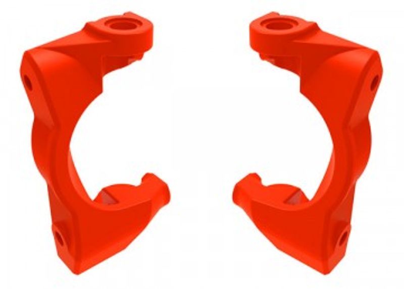 Traxxas Styrspindelhållare (Caster Block) Röd (Par) Mini Maxx/XRT (10732-RED)