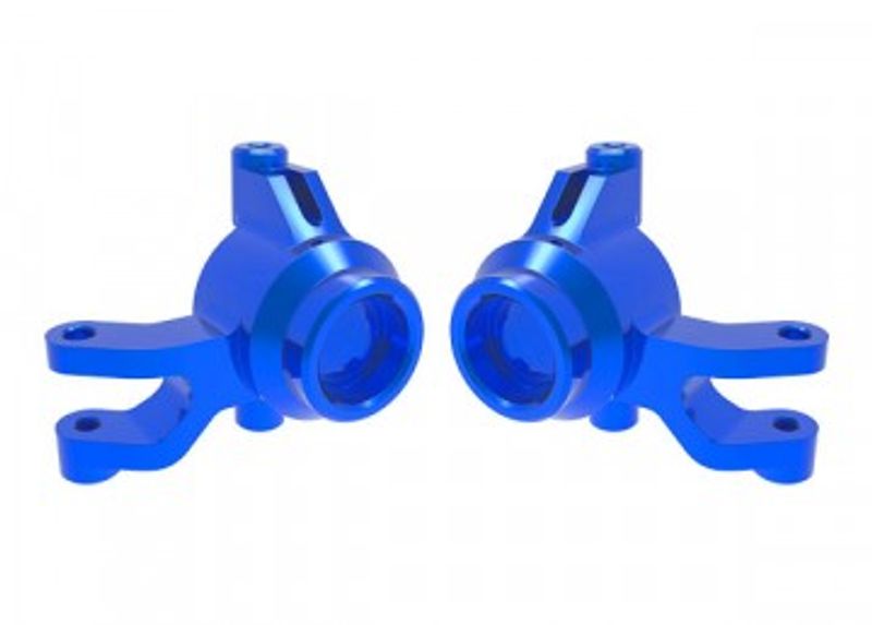 Traxxas Styrspindel Alu Blå (Par) Mini Maxx (10734-BLUE)