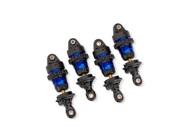 Traxxas Stötdämpare Mini GTR Alu Komplett Blå (4) (10865-BLUE)