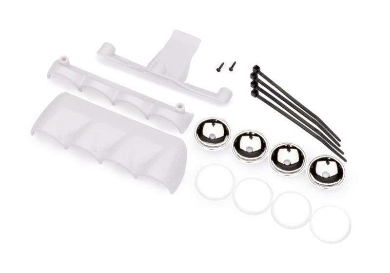 Traxxas Extraljus (LED-ljus Ingår Ej) Mini Rally Ford RS200 (10884-WHT)
