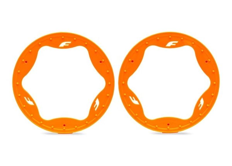 Traxxas Beadlock Ringar Orange Pro Scale Sand Car Race4.3" Bak (2) (10948-ORNG)