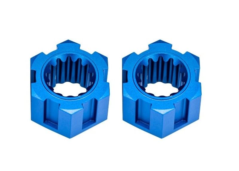 Traxxas Fälgnav Alu Blå Fram (2) Funco Sand Car (10954-BLUE)