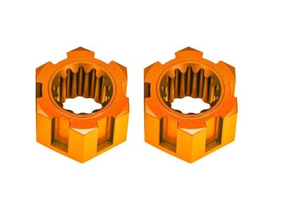 Traxxas Fälgnav Alu Orange Fram (2) Funco Sand Car (10954-ORNG)