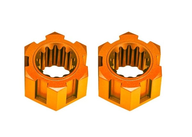 Traxxas Fälgnav Alu Orange Fram (2) Funco Sand Car (10954-ORNG)