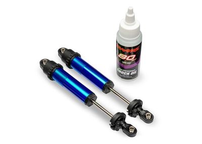 Traxxas Stötdämpare GT-Maxx Bak Alu Blå (2) Funco Sand Car (10962-BLUE)