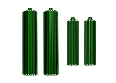 Traxxas Reservoar Stötdämpare Alu Grön F+B (2+2) Funco Sand Car (10966-GRN)