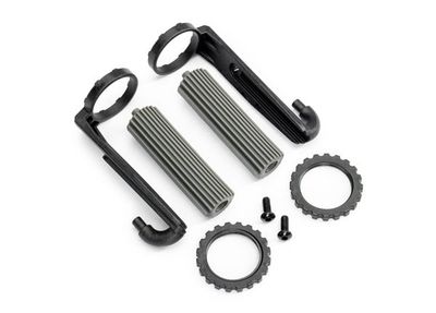 Traxxas Reservoar Set Stötdämpare Fram (2) Funco Sand Car (10966-GRAY)