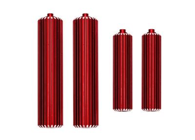 Traxxas Reservoar Stötdämpare Alu Röd F+B (2+2) Funco Sand Car (10966-RED)