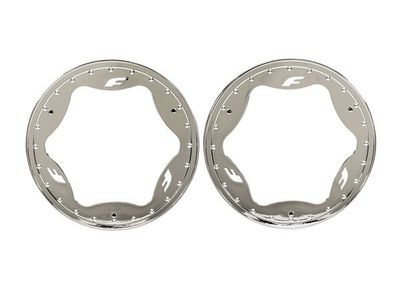 Traxxas Beadlock Ringar Krom Pro Scale Sand Car Race 3.9" Bak Standard (2) (10977-CHRM)