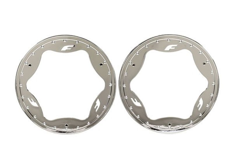 Traxxas Beadlock Ringar Krom Pro Scale Sand Car Race 3.9" Bak Standard (2) (10977-CHRM)