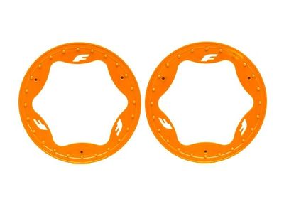 Traxxas Beadlock Ringar Orange Pro Scale Sand Car Race 3.9" Bak Standard (2) (10977-ORNG)