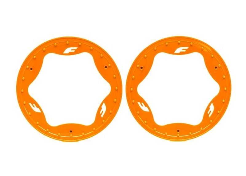 Traxxas Beadlock Ringar Orange Pro Scale Sand Car Race 3.9" Bak Standard (2) (10977-ORNG)