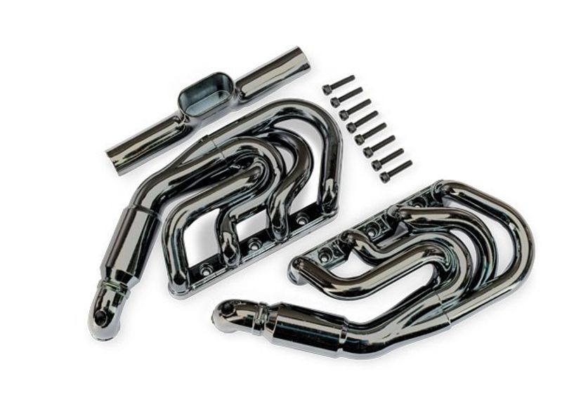 Traxxas Avgassystem Svart Krom Funco Sand Car (10982-BLKCR)