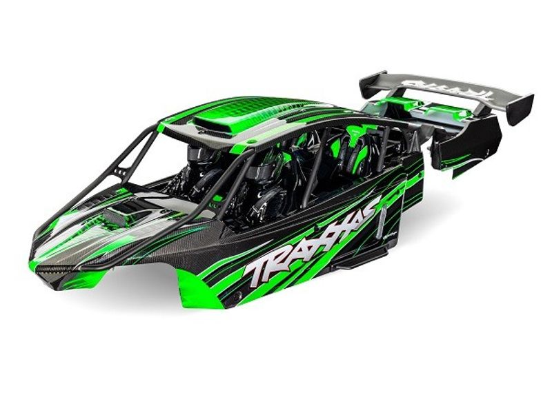 Traxxas Kaross Funco Sand Car Komplett Grön (10911-GRN)