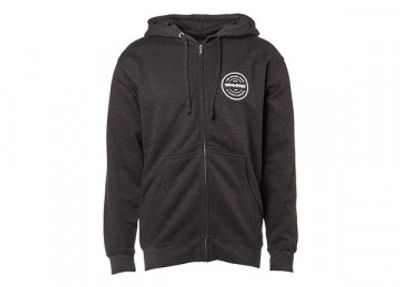 Hoodie med Blixtlås Svart Traxxas-logga S