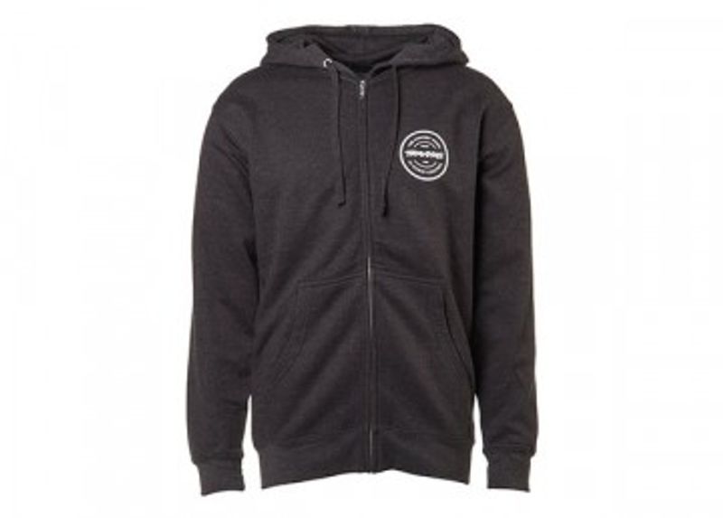Hoodie med Blixtlås Svart Traxxas-logga S