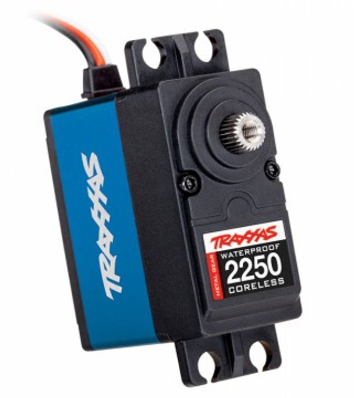 Traxxas Servo 2250 24kg 0,15s Metalldrev, Vattenskyddat (2250)