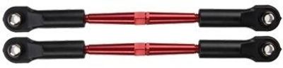 Traxxas Turnbuckles Styrstag Komplett 96mm Aluminium Röd (2) (2336X)