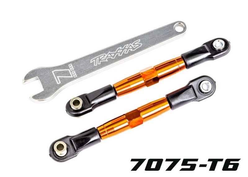 Traxxas Camberstag Fram Alu Orange 67mm(cc) Komplett (2) Bandit (2444T)