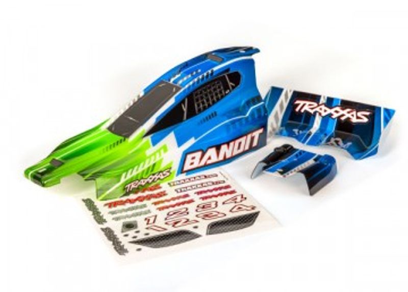 Traxxas Kaross Bandit Grön Målad (2450X)