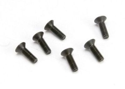 Traxxas Skruv M2,5x8mm Försänkt Insex (6) (2524)