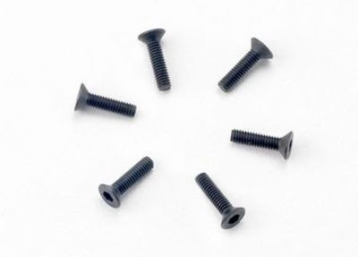 Traxxas Skruv M2,5x10mm Försänkt Insex (6) (2523)