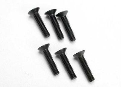 Traxxas Skruv M4x18mm Försänkt Insex (6) (2547)