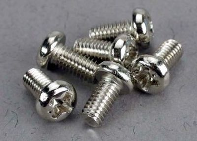 Traxxas Skruv M3x6mm Rund (6) (2558)