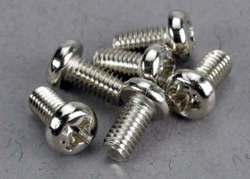 Traxxas Skruv M3x6mm Rund (6) (2558)