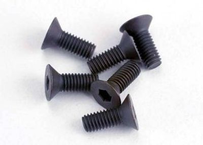 Traxxas Skruv M3x8mm Försänkt Insex (6) (2550)
