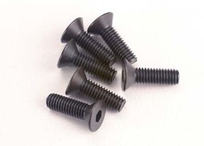 Traxxas Skruv M3x10mm Försänkt Insex (6) (2551)