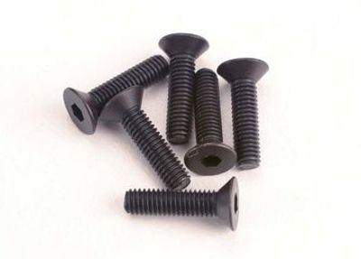 Traxxas Skruv M3x12mm Försänkt Insex (6) (2552)