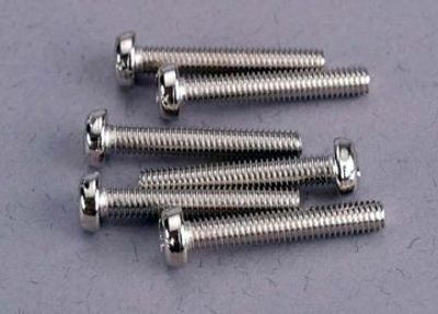 Traxxas Skruv M3x18mm Rund (6) (2565)